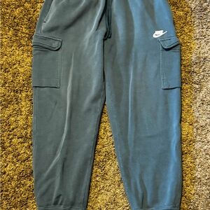 Nike Kids Cargo Joggers - Teal Green